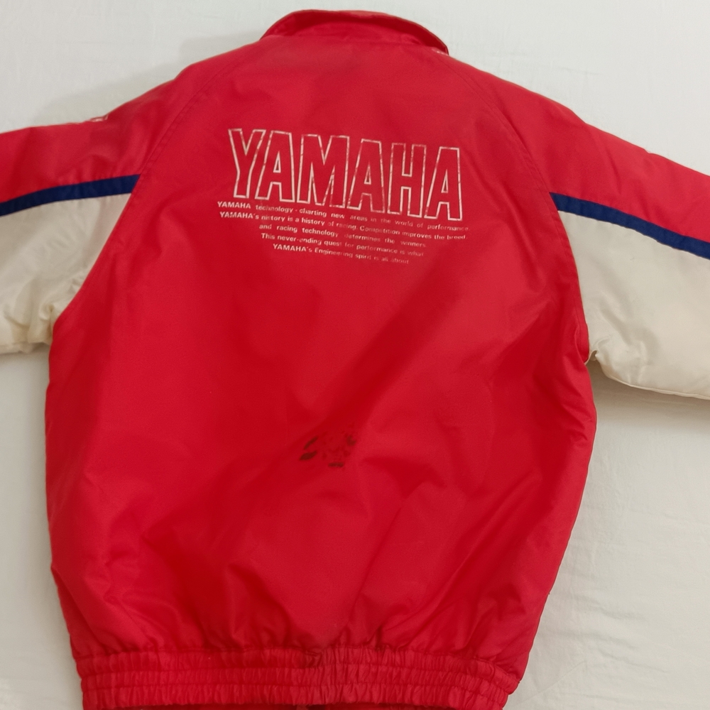 Yamaha Red and White Racing Jacket - Picture 3 of 7